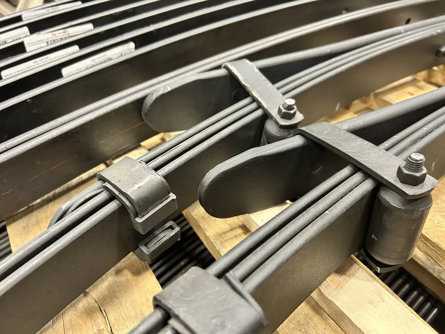 Spring packs prepared for shipment